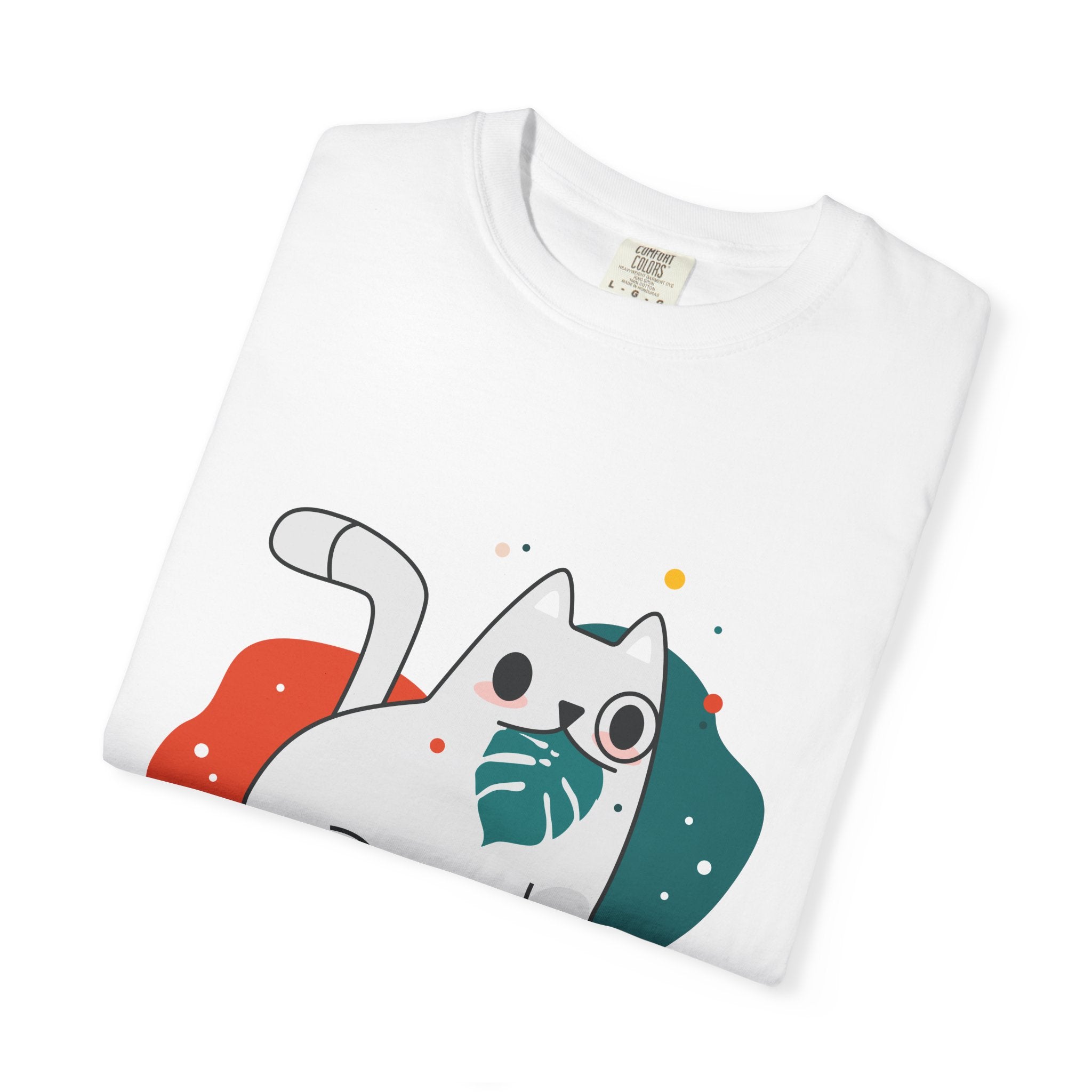 Playful Cat Graphic T-Shirt, Cat Lover Tee, Unisex Gift for Pet Owners, Cute Animal T-Shirt, Summer Casual Wear
