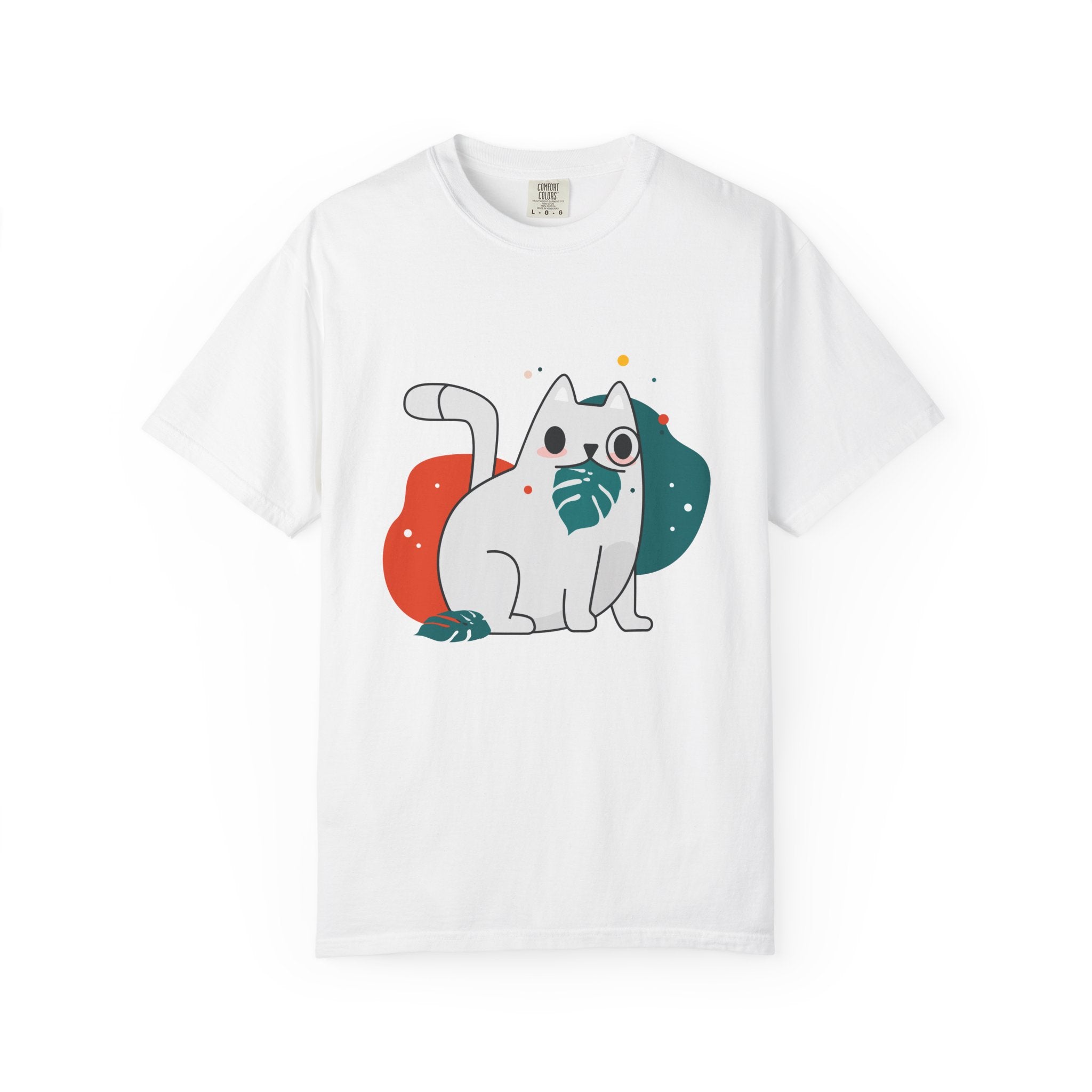 Playful Cat Graphic T-Shirt, Cat Lover Tee, Unisex Gift for Pet Owners, Cute Animal T-Shirt, Summer Casual Wear