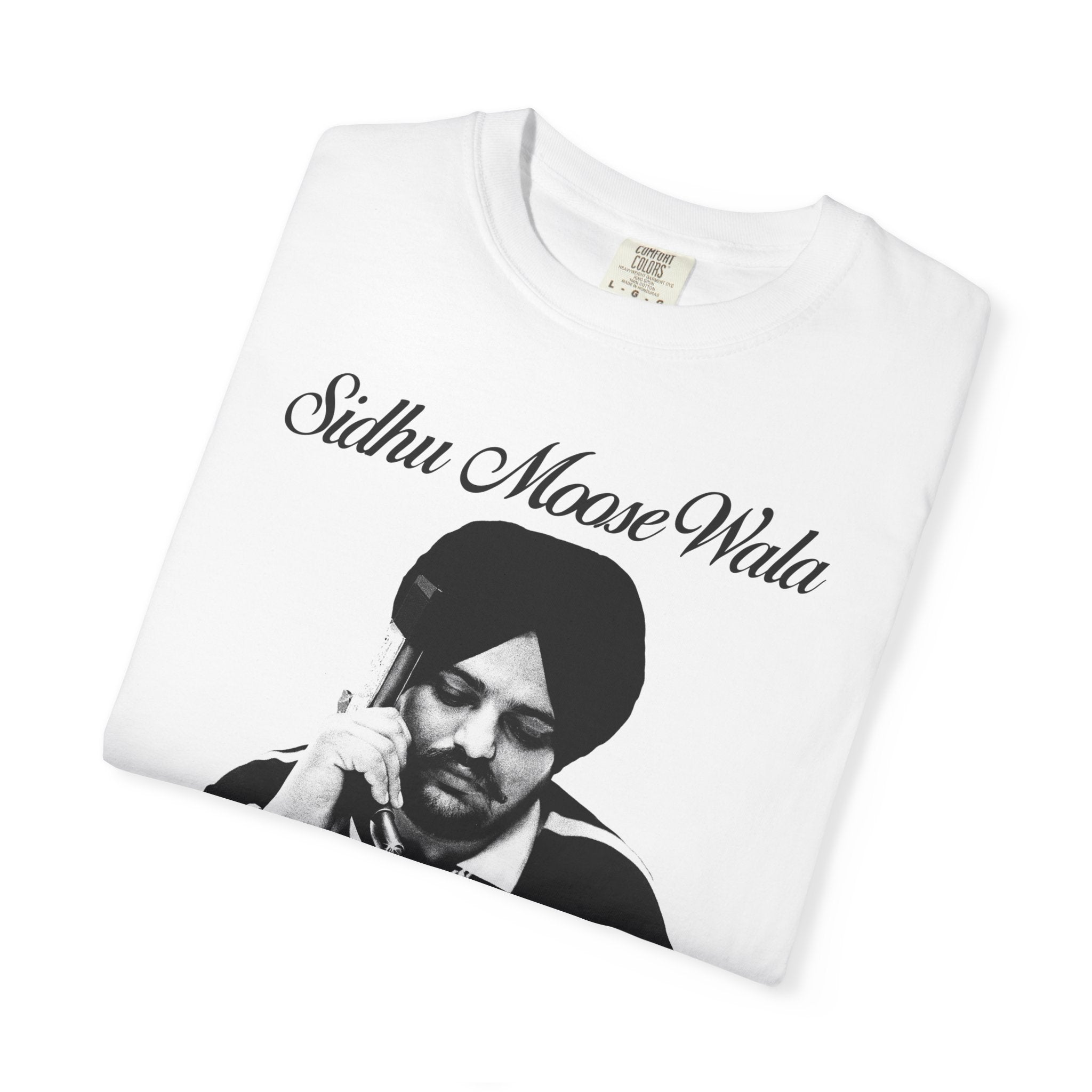 Sidhu Moosewala 1993–2022 Garment-Dyed Tee – Unisex Relaxed Fit
